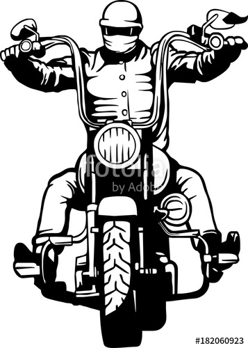 357x500 Biker Stock Image And Royalty Free Vector