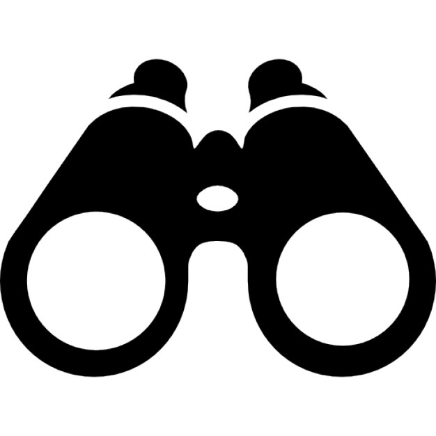 626x626 Binoculars Vector Icon