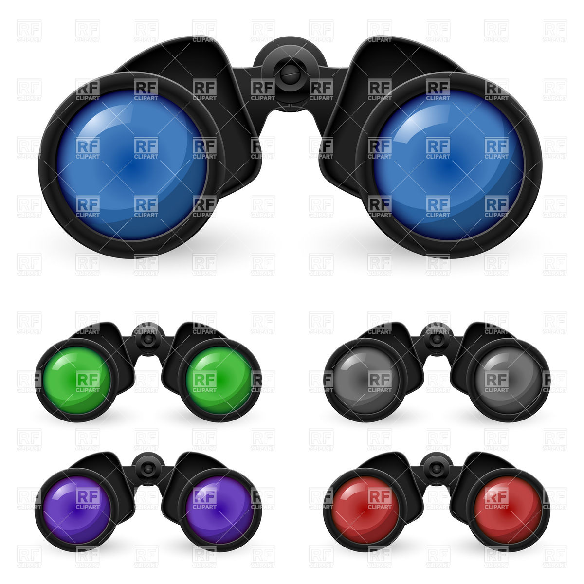 1200x1200 Binoculars Icon Vector Image Of Objects Dvarg