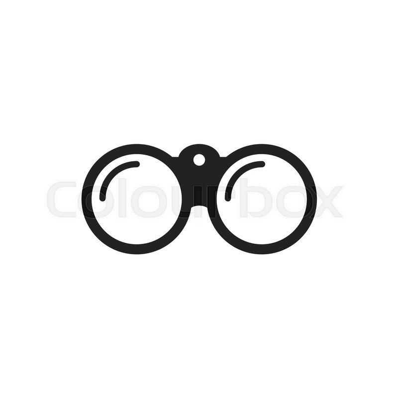 800x800 Binocular Vector Icon Binoculars Stock Vector Colourbox