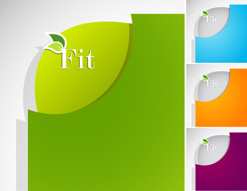 500x386 Corner Template Bio Design Vector Over Millions Vectors