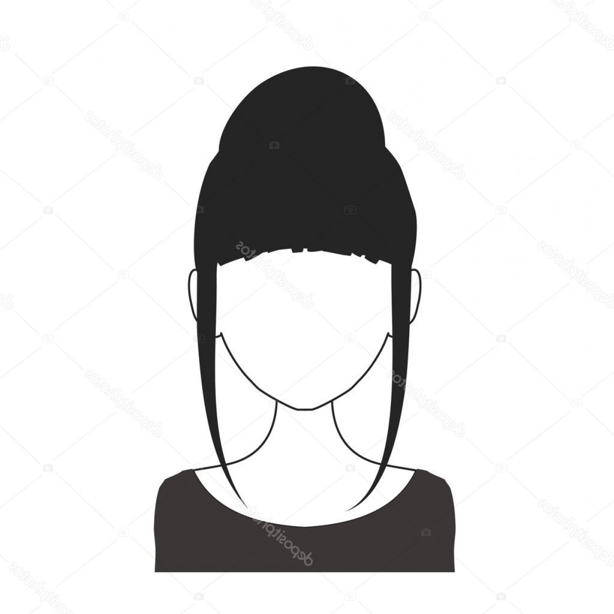Black Woman Face Vector Soidergi 1228x1228 Black Woman Face Vector Soidergi