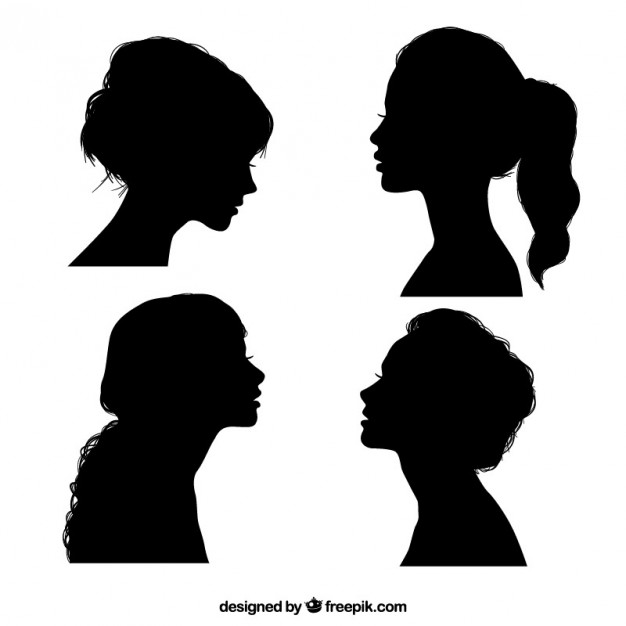 Black Girl Silhouettes Vector Free Download 626x626 Black Girl Silhouettes Vector Free Download