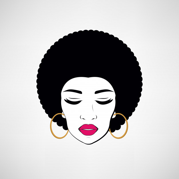 Front View Portrait Of A Black Woman Face Vector Premium Download 626x626 Front View Portrait Of A Black Woman Face Vector Premium Download