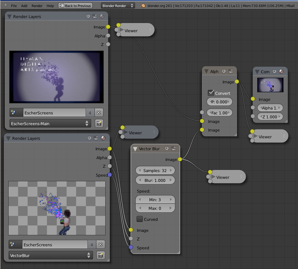 Object Particles + Vector Blur Doesn't Work 971x877 Object Particles + Vector Blur Doesn't Work