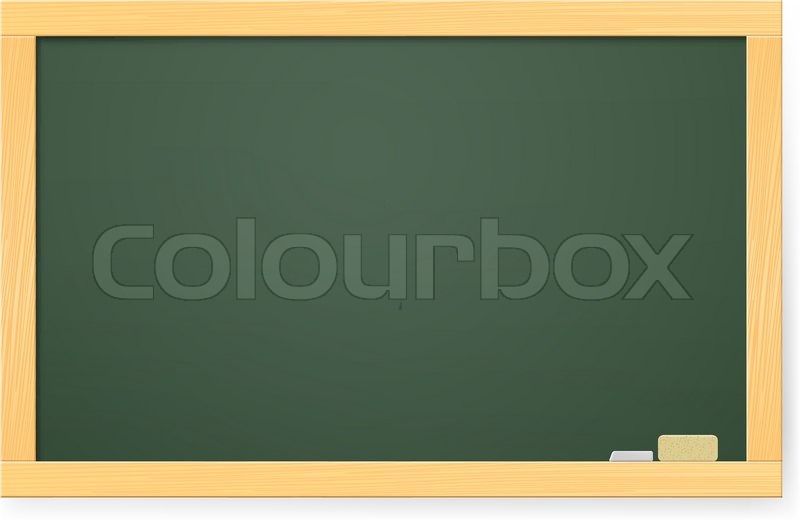 Realistic School Board Stock Vector Colourbox 800x520 Realistic School Board Stock Vector Colourbox
