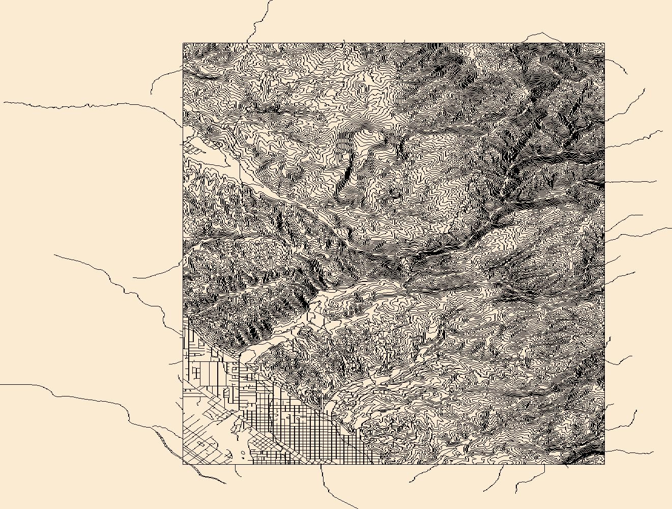 1321x1000 Usgs Topo Map Vector Data