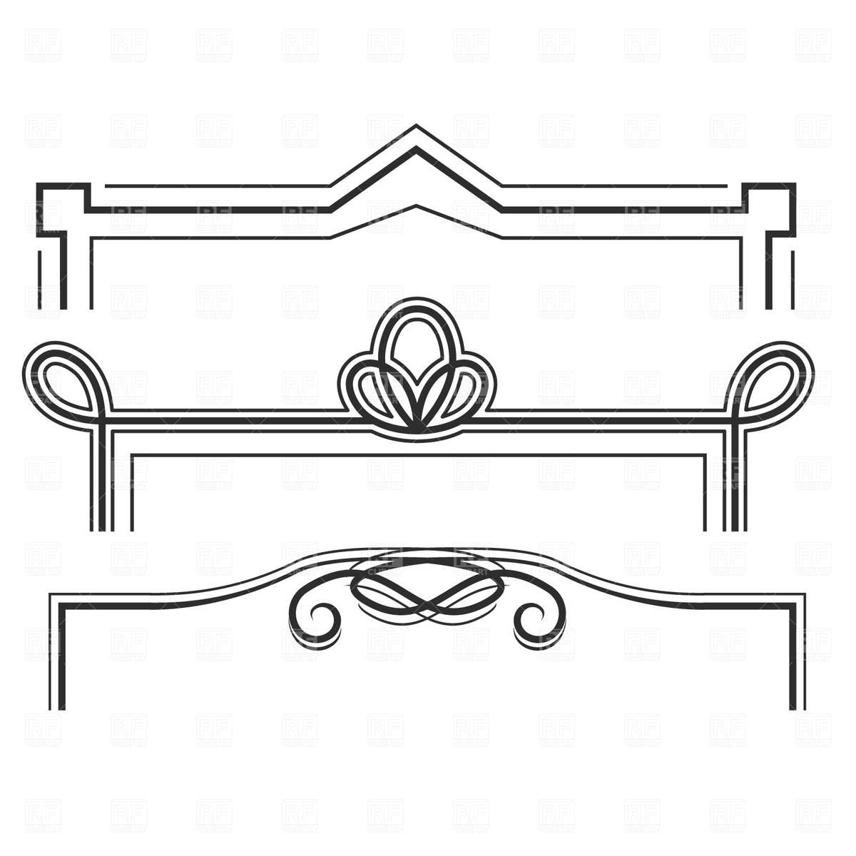 Vector Line Art Border Images 1200x1200 Vector Line Art Border Images