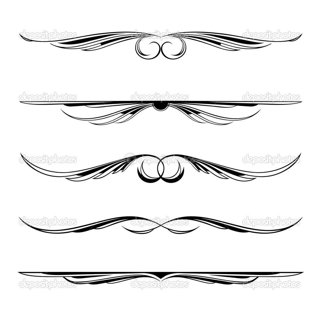 Decorative Lines Vector Images 1024x1024 Decorative Lines Vector Images