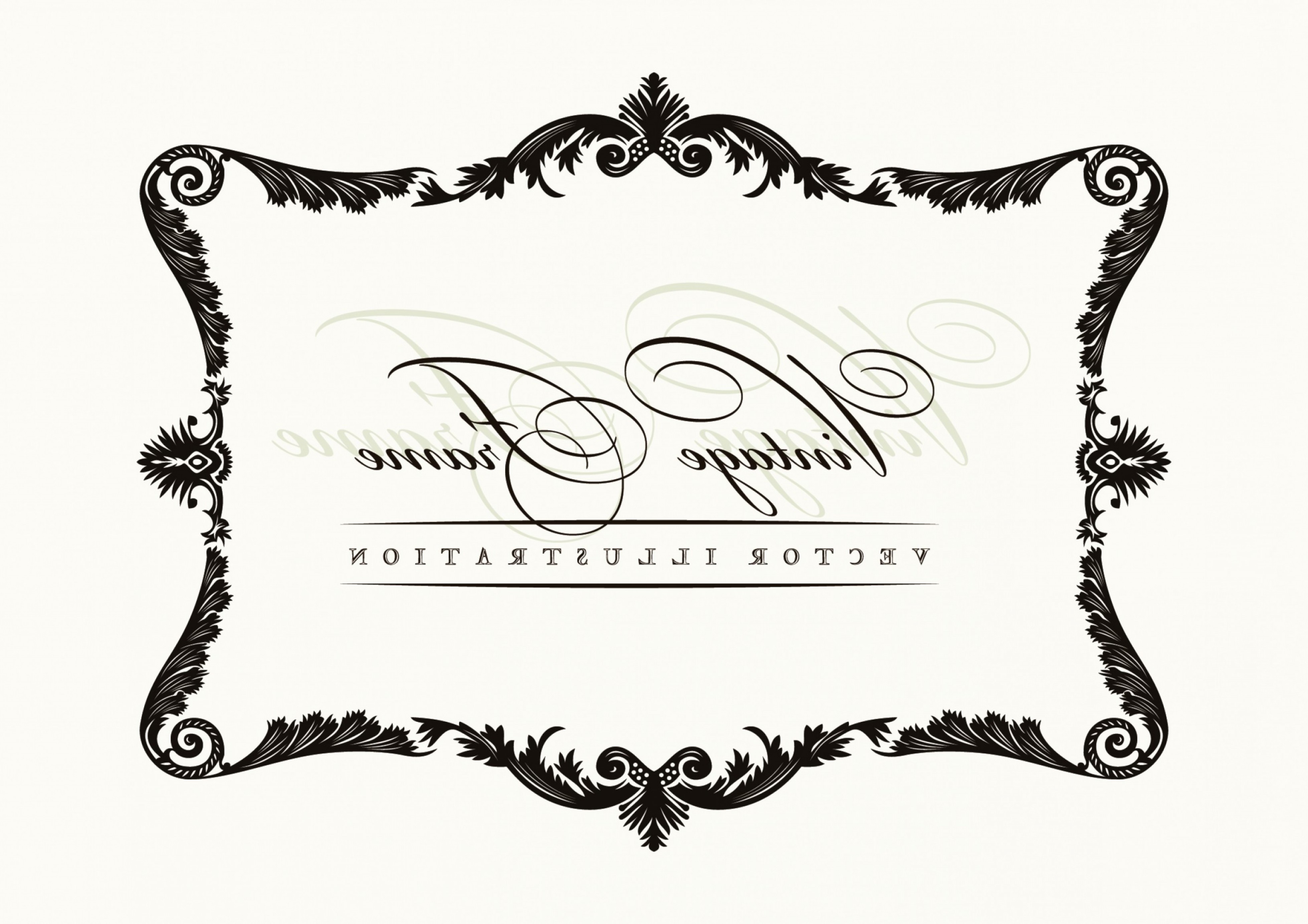 3918x2769 Border Vector Free Download Clip Art On Clipart Frame Vectors