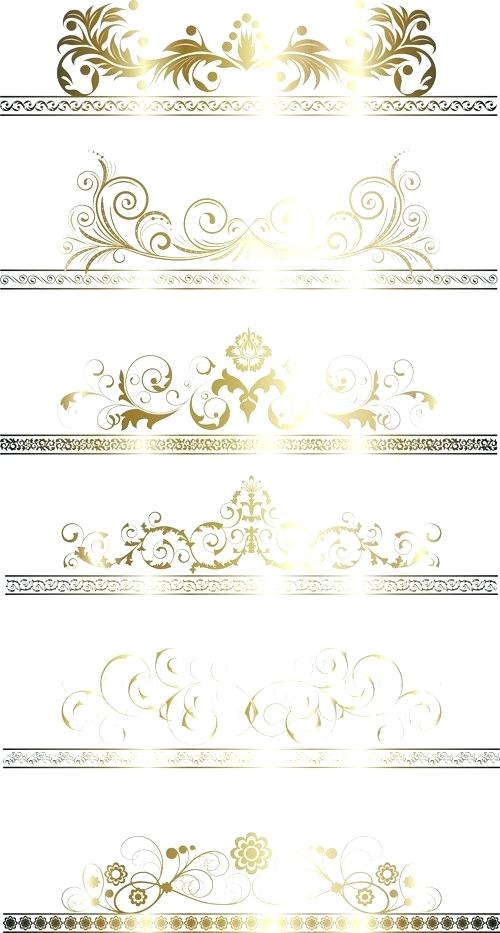 500x933 Free Vector Borders Flowers