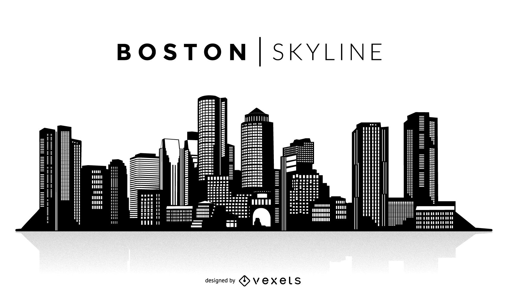 1700x1000 Boston Silhouette Skyline