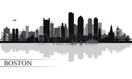 450x270 Stock Vector Architectural Presentation Skyline Silhouette