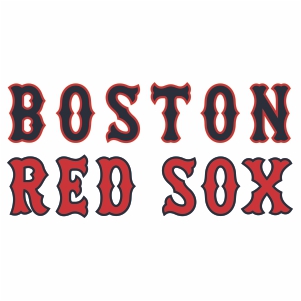 301x301 Vector Boston Red Sox Wordmark Logo