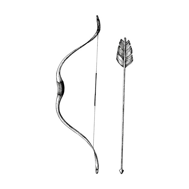 626x626 Bow And Arrow Vectors, Photos And Free Download