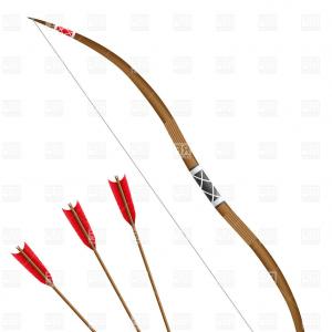 Vector Bow And Arrow at Vectorified.com | Collection of Vector Bow And ...