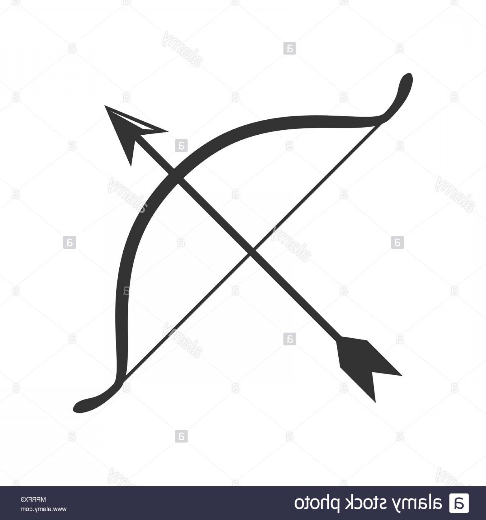 1560x1668 Simple Bow And Arrow Silhouette Vector Symbol Graphic Logo Design