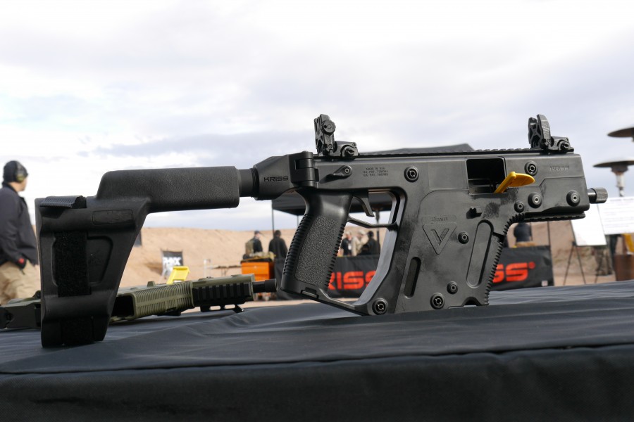 900x600 Kriss Launches Vector With Factory Attached Pistol Arm Brace, More