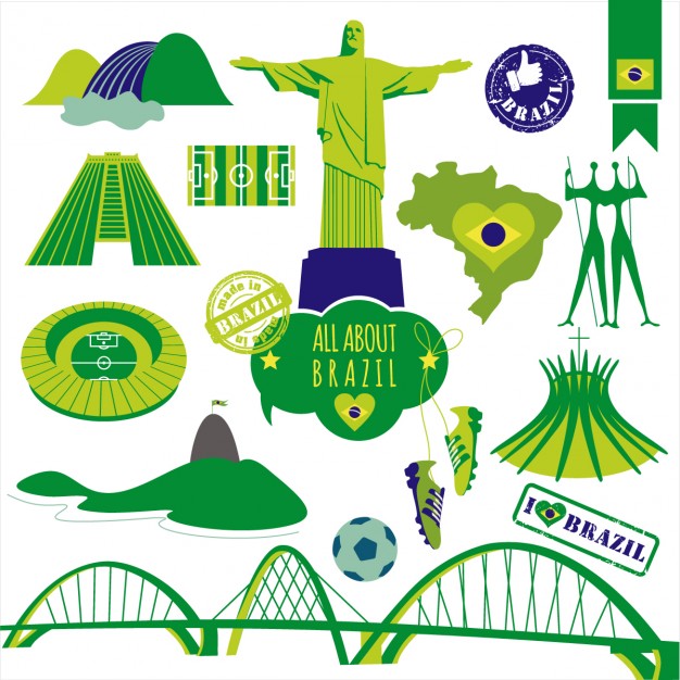 626x626 Brazil Map Vectors, Photos And Free Download