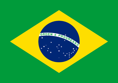 400x280 Brazil Flag Vector
