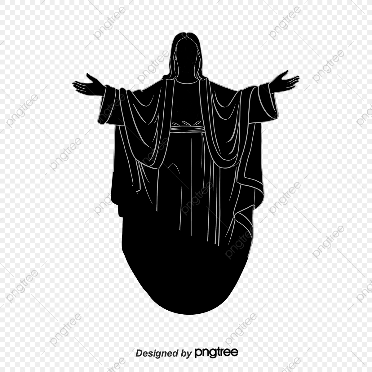 1200x1200 Vector Statue Of Christ, Vector, Brazilian Style, Brazil Png