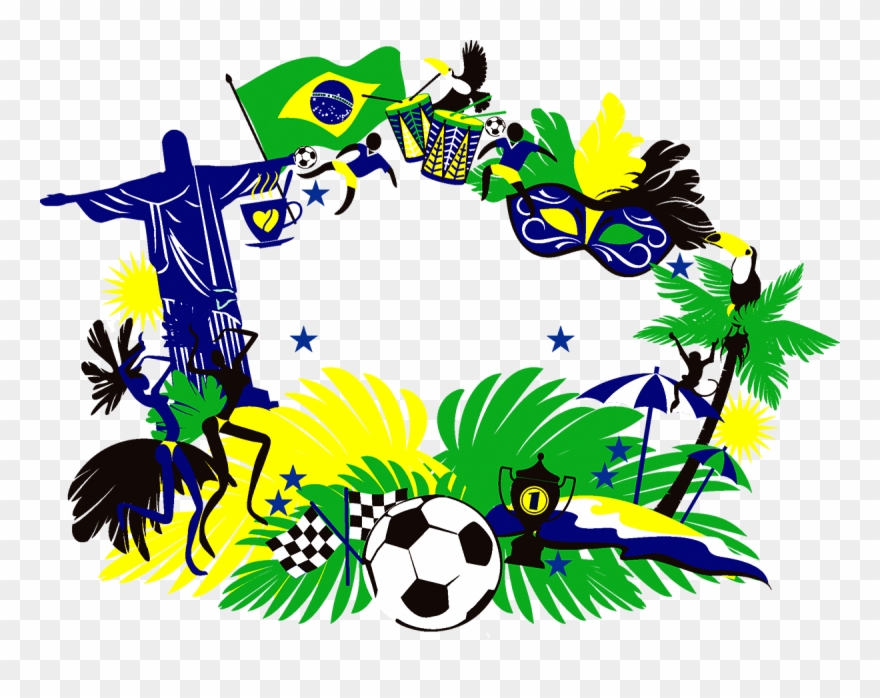 880x698 Brazil Fifa World Cup Stock Illustration Rio