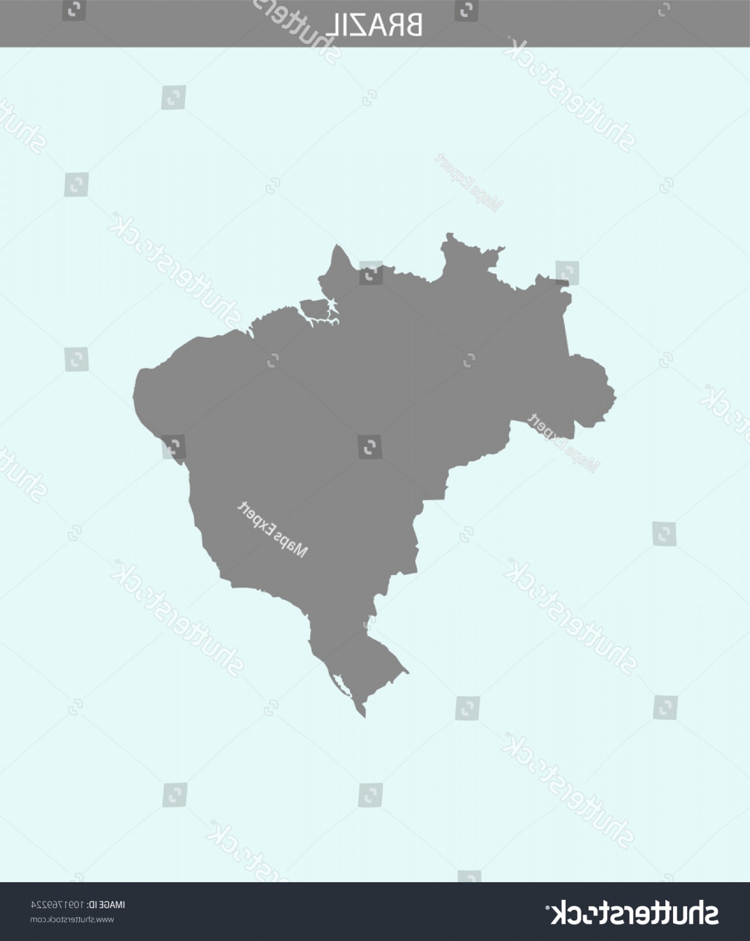 1532x1920 Brazil Map Vector Studiogrfx