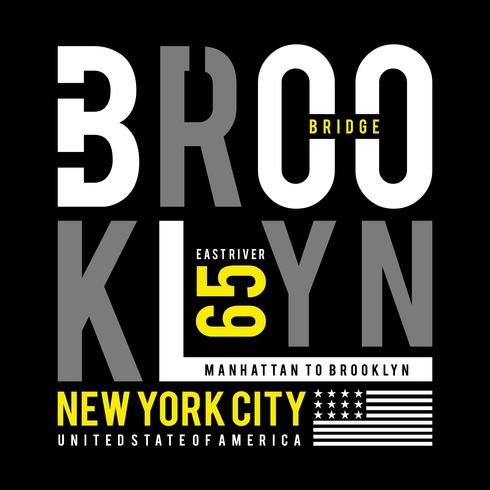 Brooklyn Bridge Typography Design Tee,for T Shirt 490x490 Brooklyn Bridge Typography Design Tee,for T Shirt