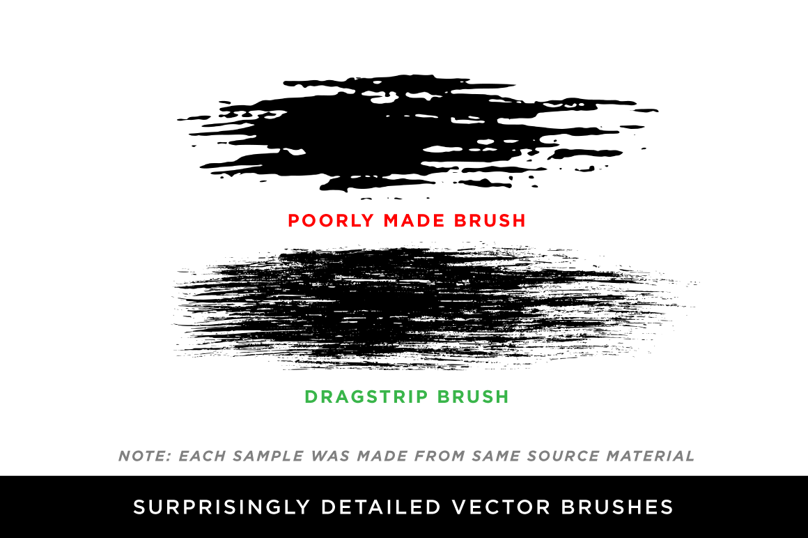 1160x772 Dragstrip Vector Brush Pack