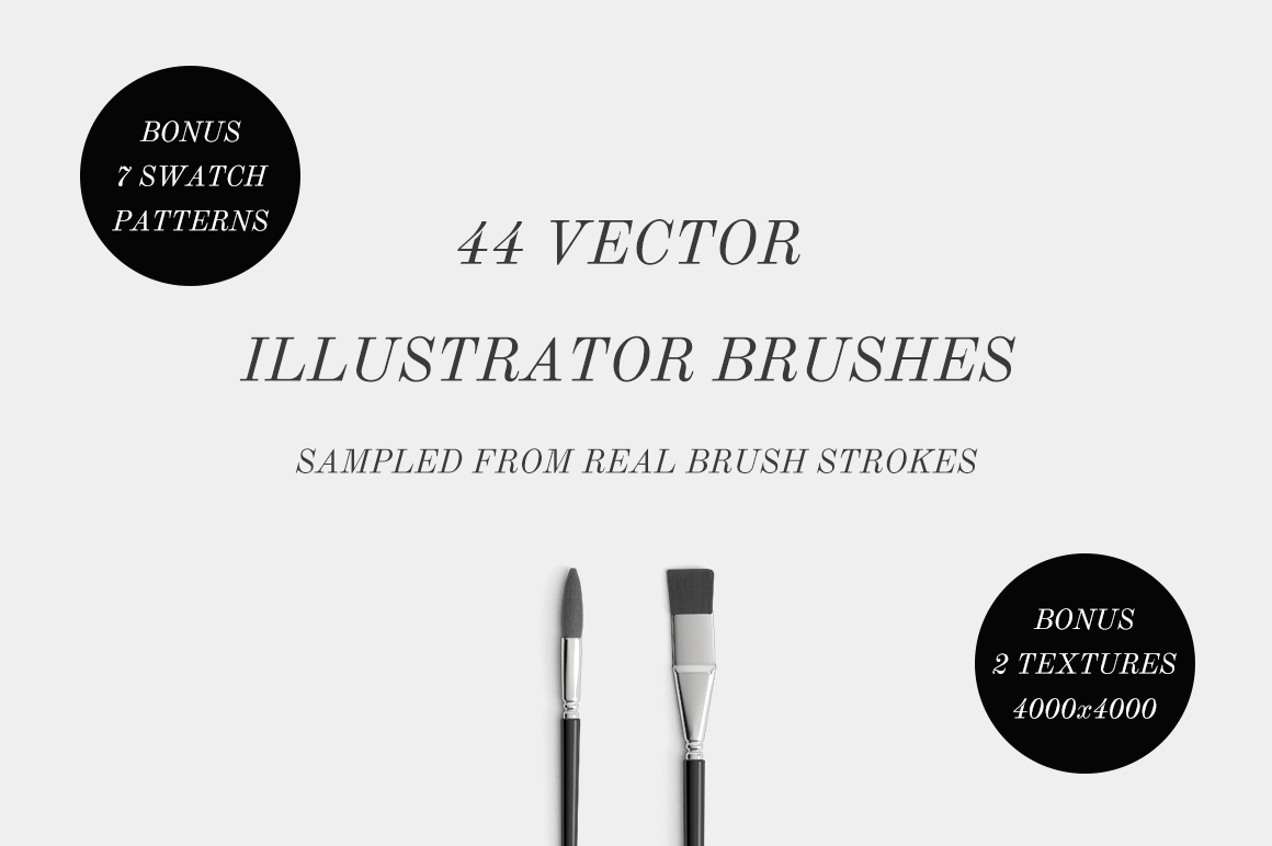 1160x772 Vector Illustrator Brushes