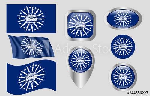 500x320 Flag Of Buffalo, New York