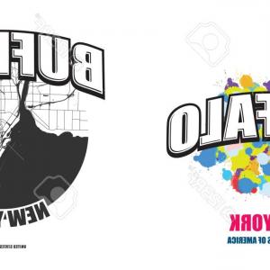 300x300 Photostock Vector Buffalo New York Logo Design Two In One Vector