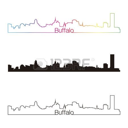 450x450 Stock Vector Restaurant Inspiration Buffalo Tattoo, Ny Skyline
