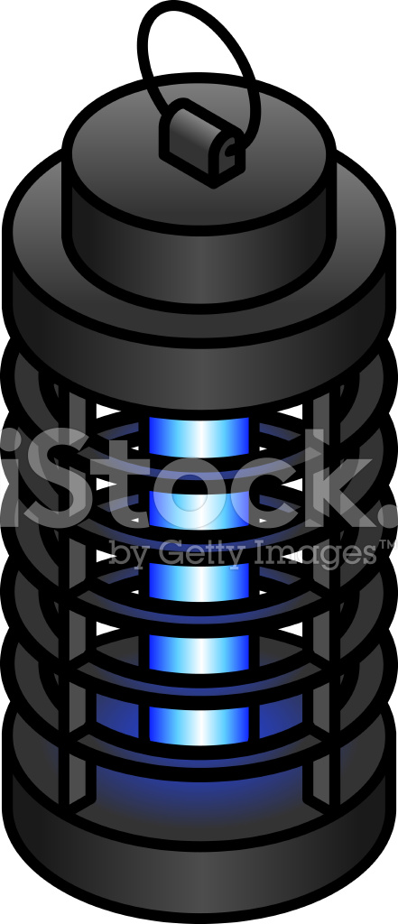 441x1024 Bug Zapper Stock Vector