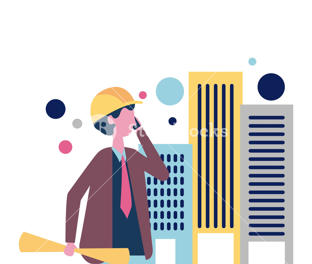 Professionals Workwear Buildings Builder Man Vector Illustration 1000x845 Professionals Workwear Buildings Builder Man Vector Illustration