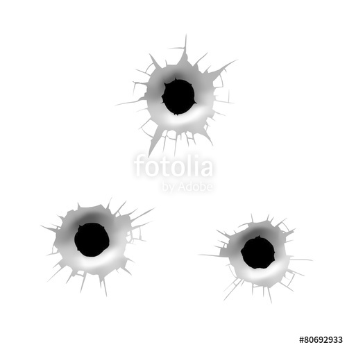 500x500 Bullet Holes Stock Image And Royalty Free Vector On Fotolia