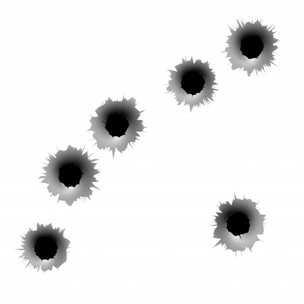 Vector Bullet Holes at Vectorified.com | Collection of Vector Bullet ...