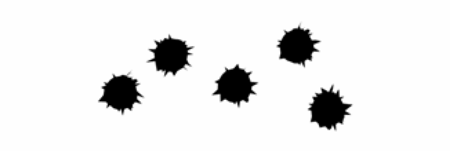 920x310 Bullet Hole Clipart Glass Png