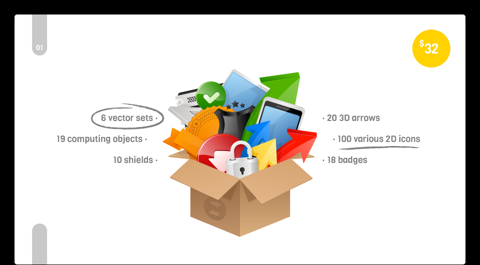 958x530 Onemanzoo Digital Design Studio Vector Bundle Package Nr