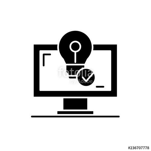 Business Solutions Black Icon, Concept Vector Sign On Isolated 500x500 Business Solutions Black Icon, Concept Vector Sign On Isolated