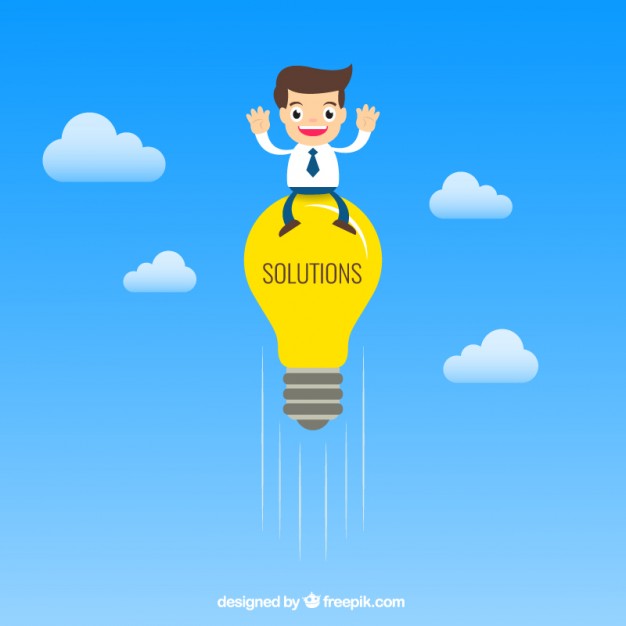Business Solutions Concept Vector Free Download 626x626 Business Solutions Concept Vector Free Download