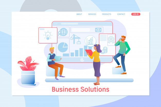 Business Solutions Vector Premium Download 626x417 Business Solutions Vector Premium Download