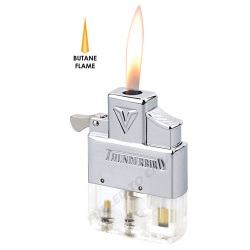 Vector Butane Insert Piezo Soft Flame Thunderbird Kgm Butane Clear 500x500 Vector Butane Insert Piezo Soft Flame Thunderbird Kgm Butane Clear