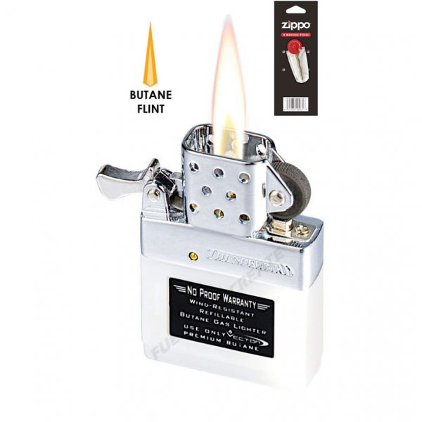 600x600 Vector Butane Insert Soft Flame Thunderbird W Free Zippo Flint