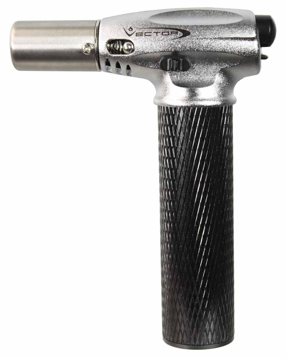 1000x1250 Vector Hyper Single Torch Flame Butane Lighter Black