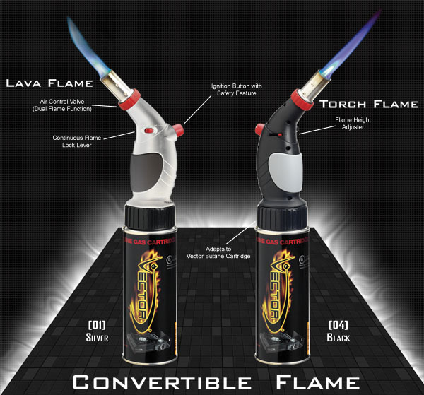 Vector Butane Torch
