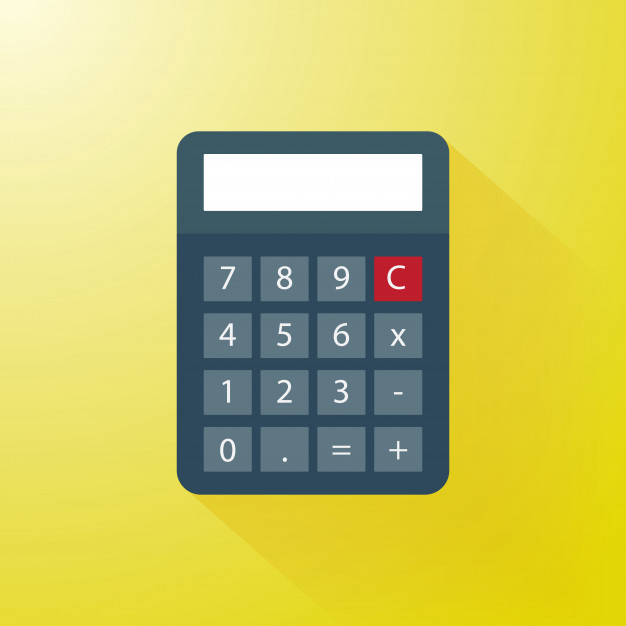 626x626 Calculator With Modern Flat Style Vector Premium Download