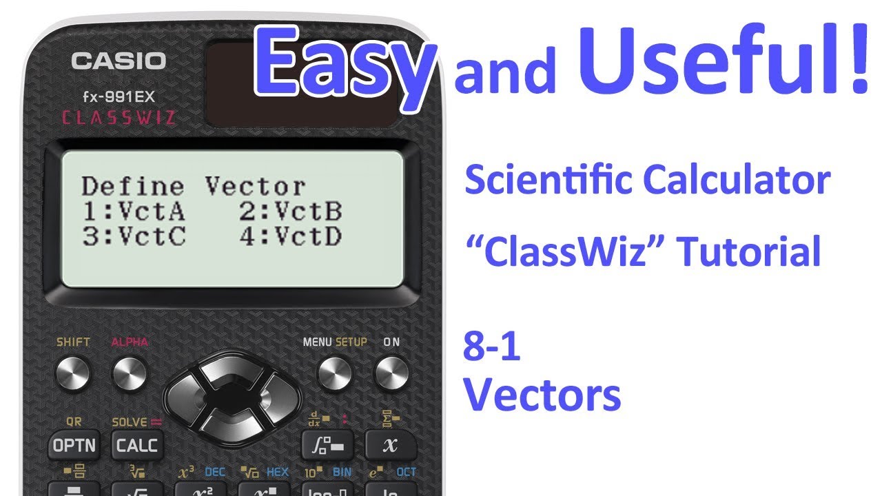 1280x720 Classwiz Calculator Tutorial
