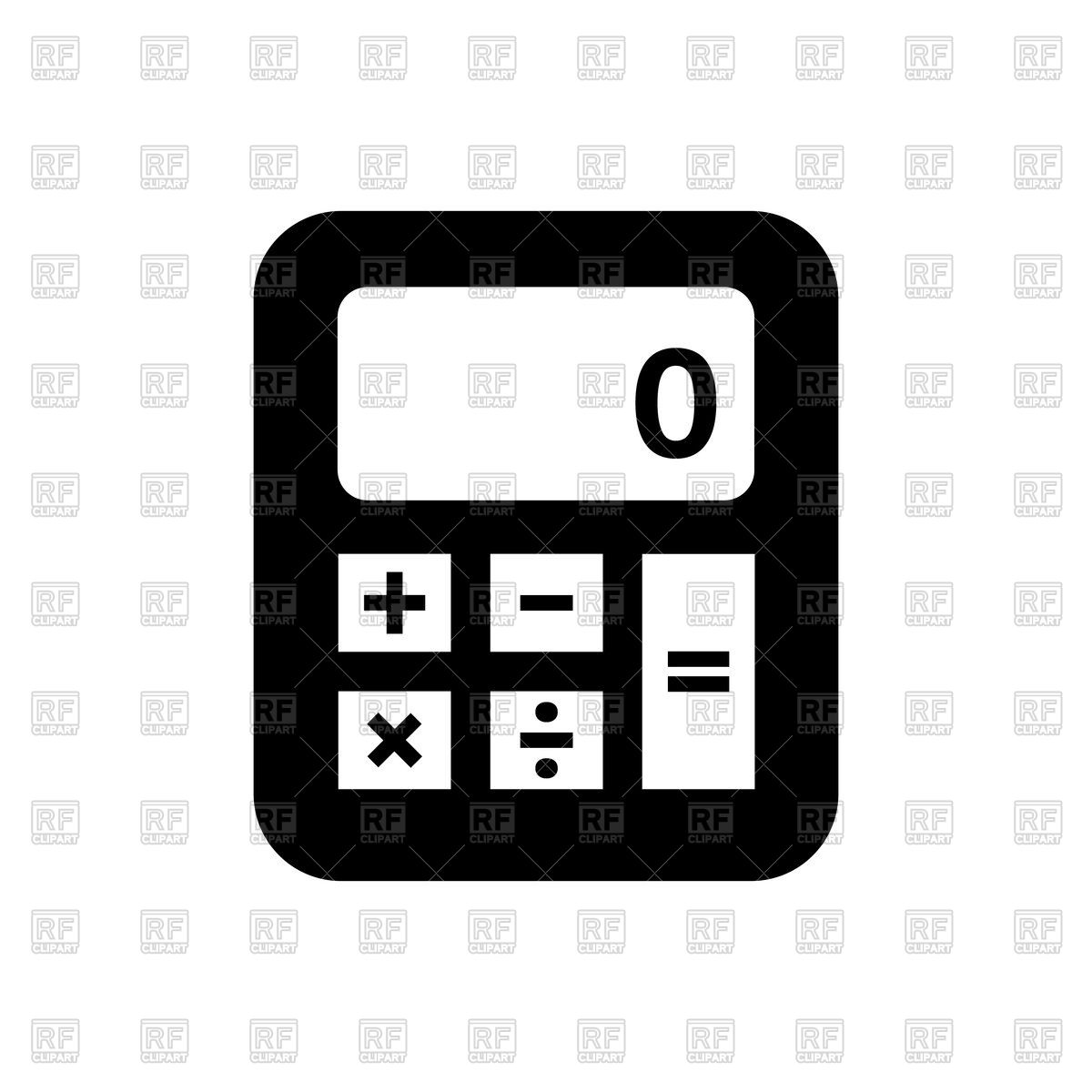 1200x1200 Shopping Icon Calculator Vector Image Of Icons And Emblems