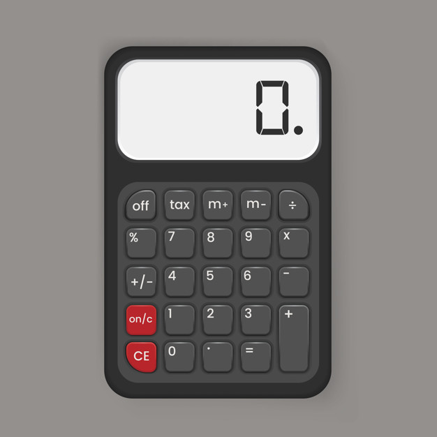 626x626 Calculator Icon Illustration Vector Free Download